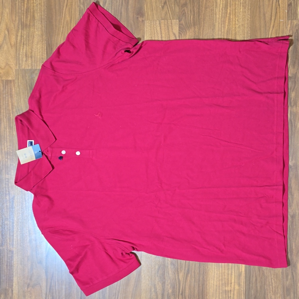 Charles Tyrwhitt Pique Polo - Red
